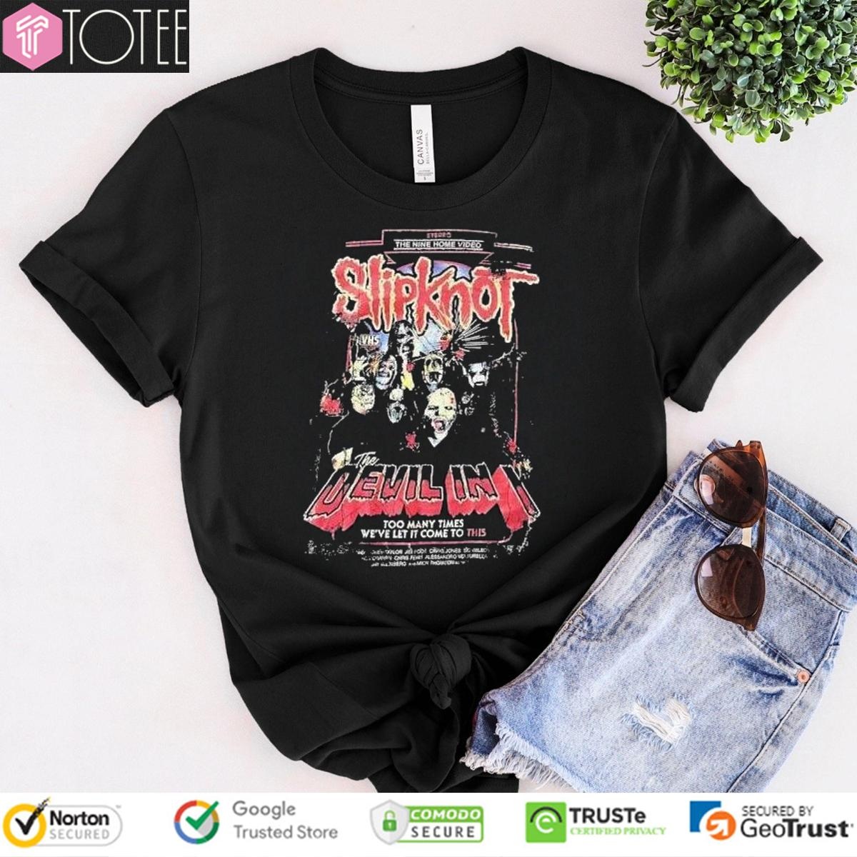 The Devil In I Too Many Times Weve Let It Come To This Slipknot T-shirt