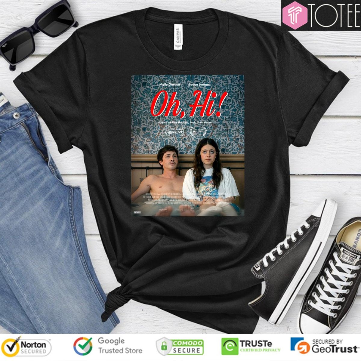 Logan Lerman And Molly Gordon Movie Oh Hi Summer Situationship T-shirt