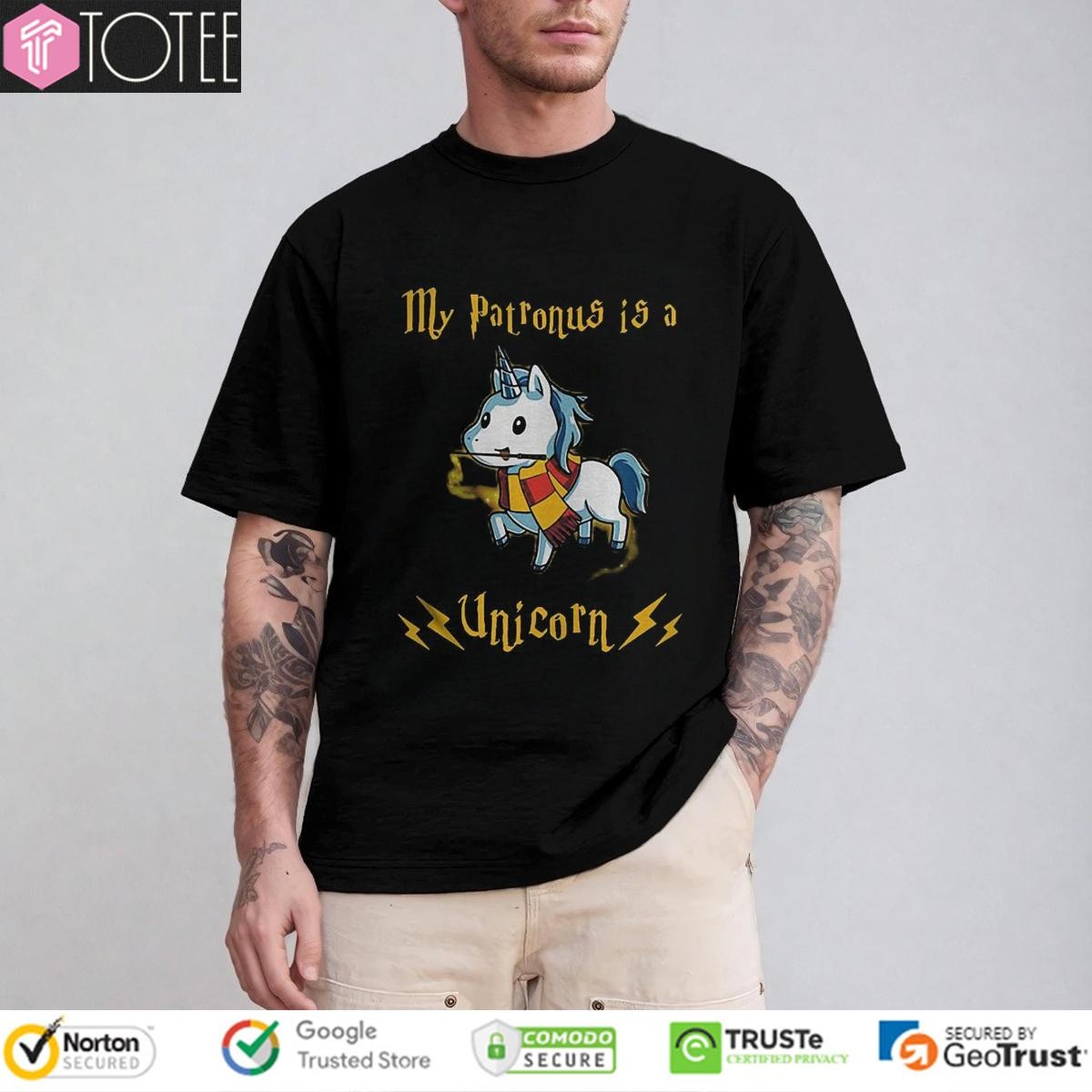 My Patronus Is A Unicorn Parody Harry Potter T-shirt