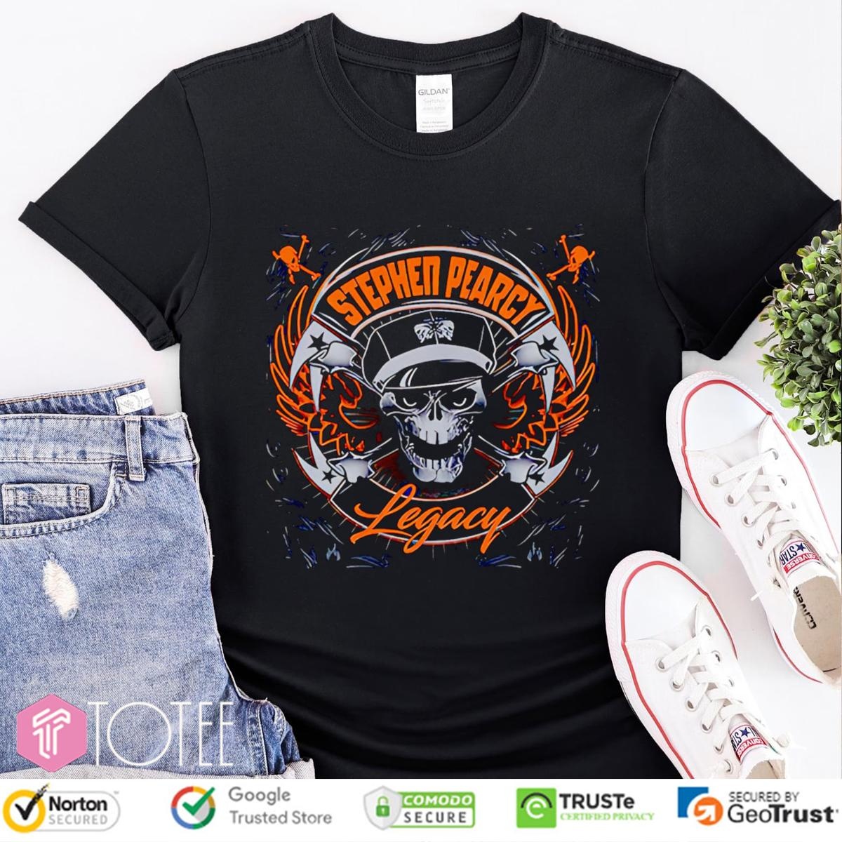 Skull Stephen Pearcy Legacy T-shirt