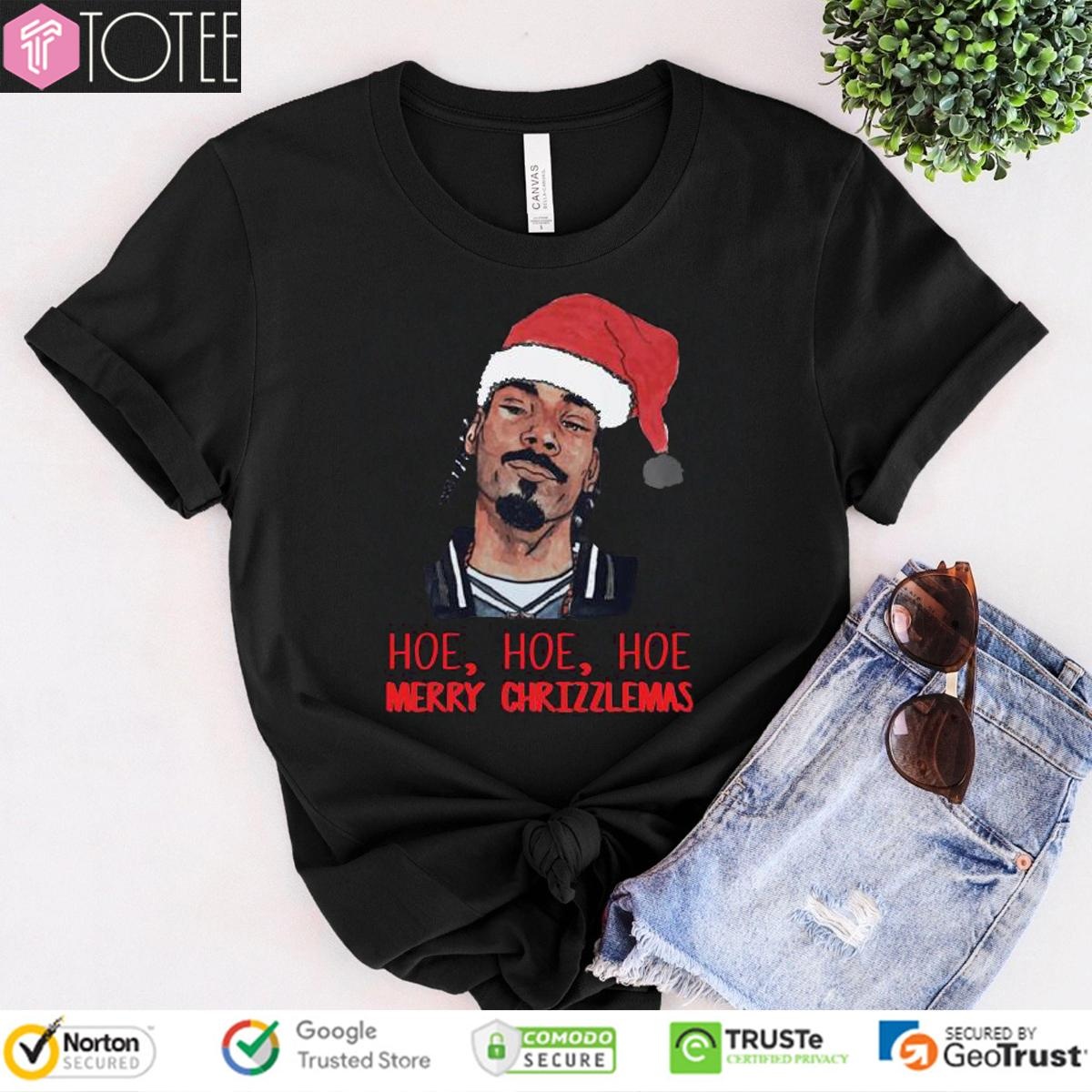 Snoop Dogg Hoe Hoe Hoe Merry Chrizzlemas Happy Christmas T-shirt