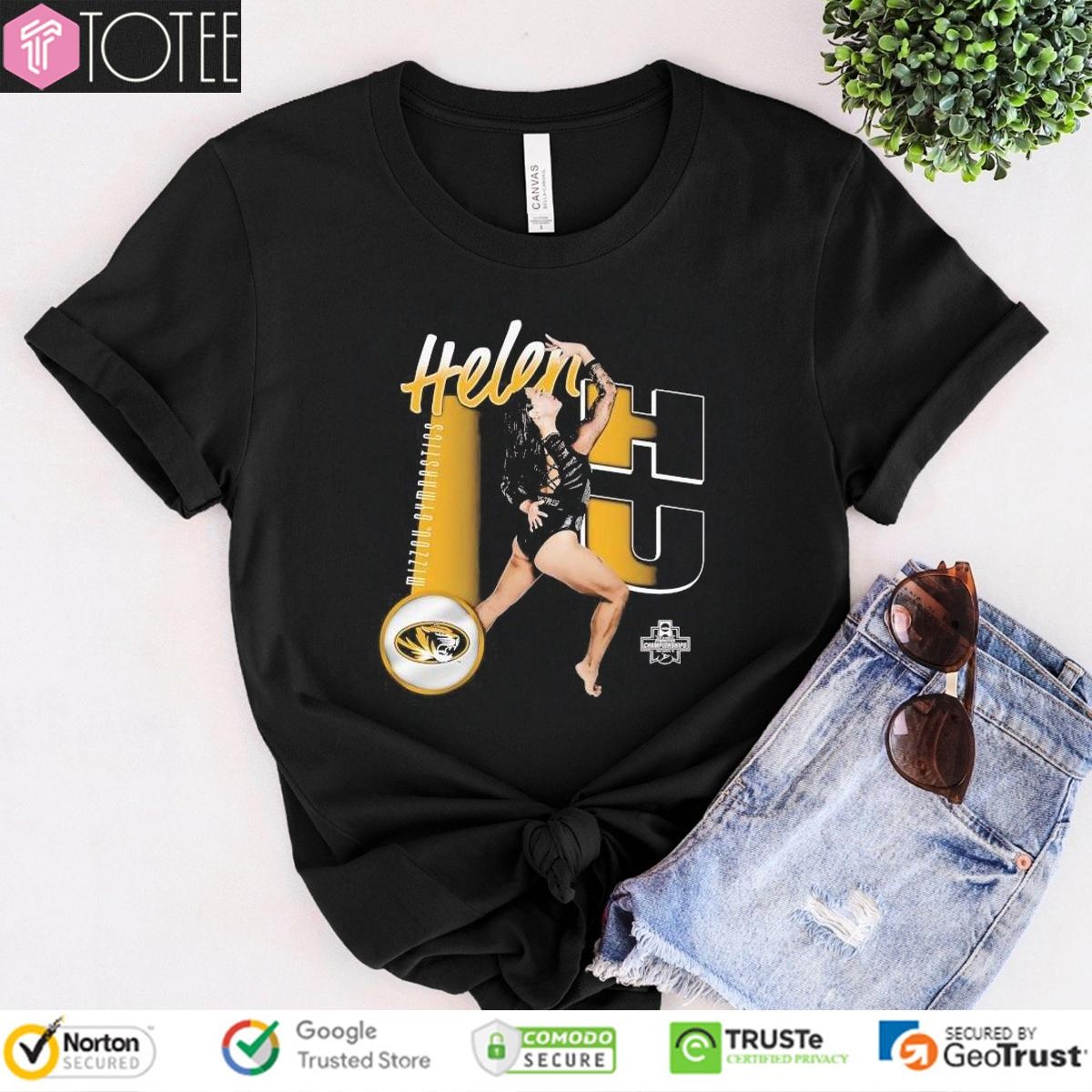 Helen Hu Missouri Ncaa Gymnastics Championships Shirt
