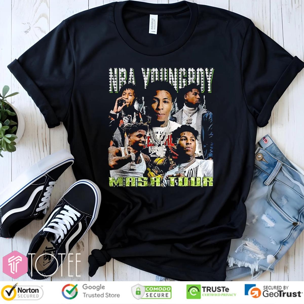 Nba Youngboy Masa Tour Graphic T-shirt