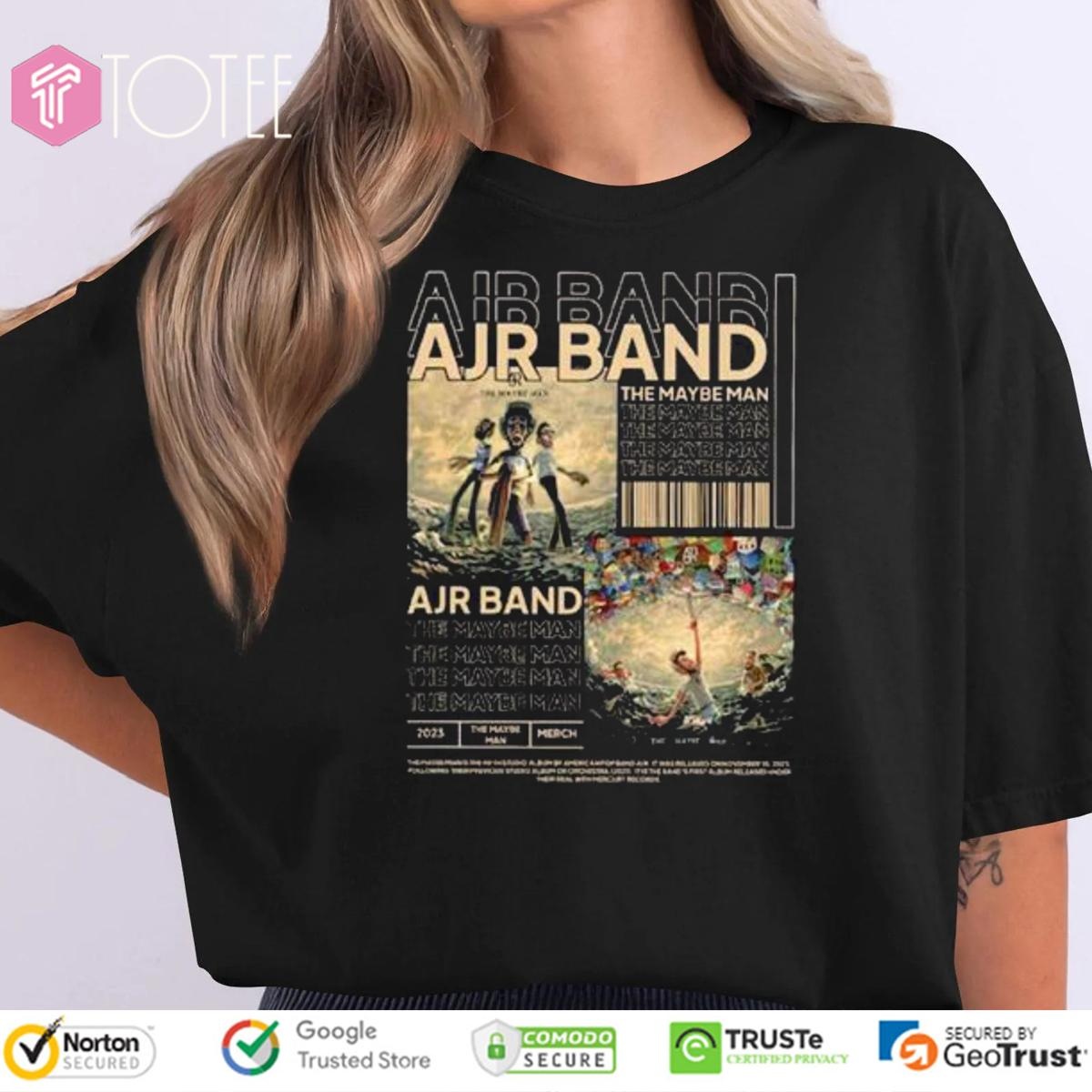 Ajr Band The May Be Man Tour 2024 T-shirt
