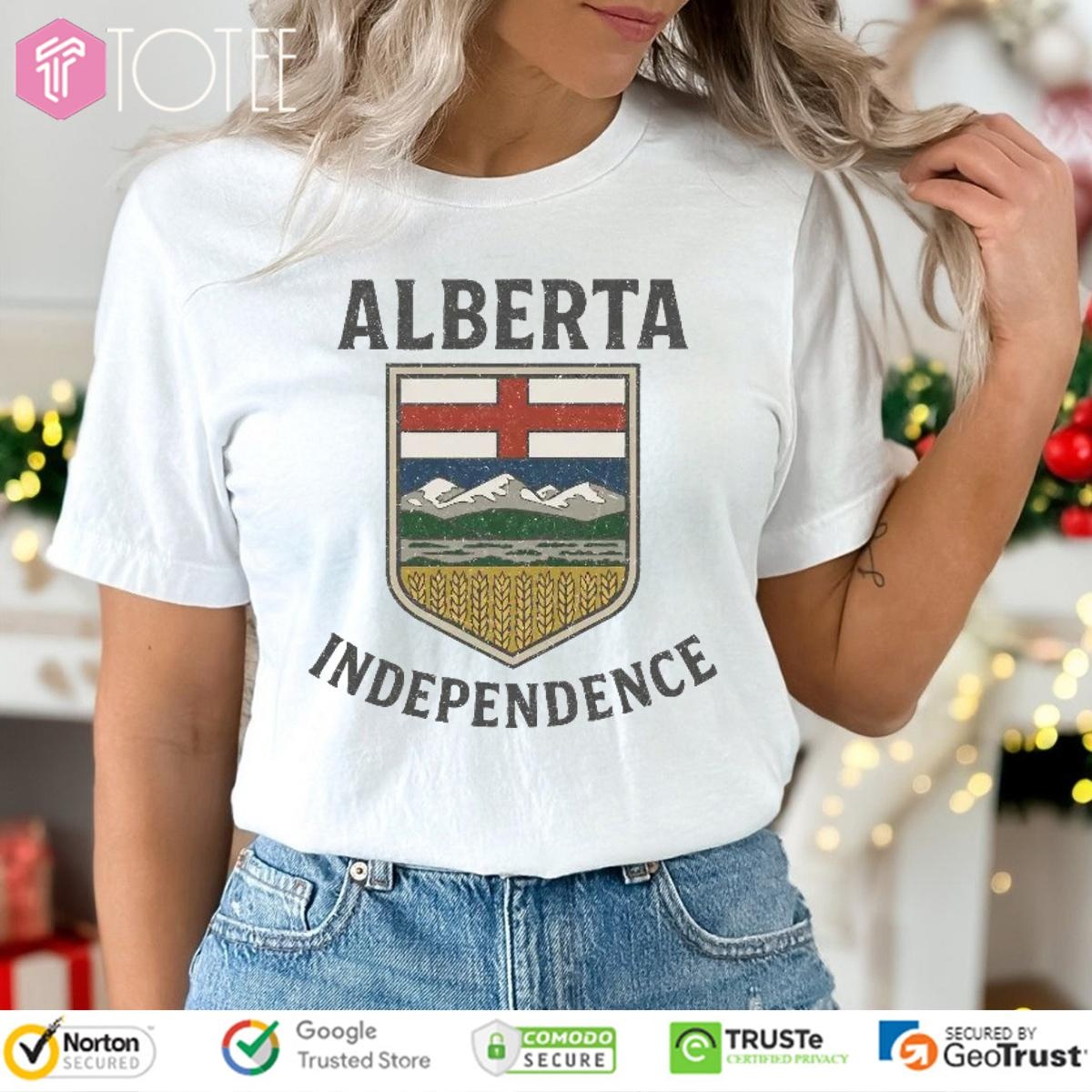 Alberta Independence Canada Patriotic T-shirt