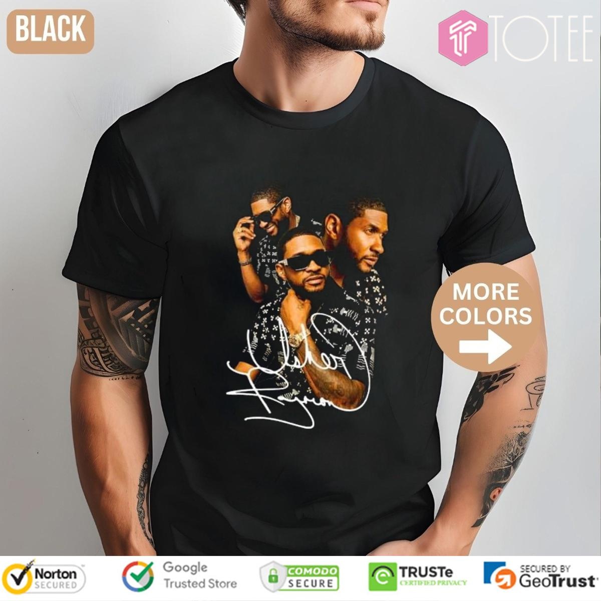 Usher Past Present Future Signature T-shirt