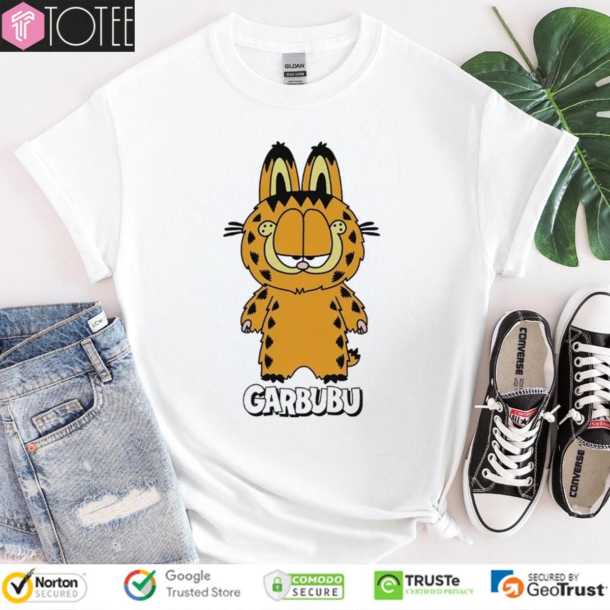 Garbubu Parody Garfield Labubu T-shirt