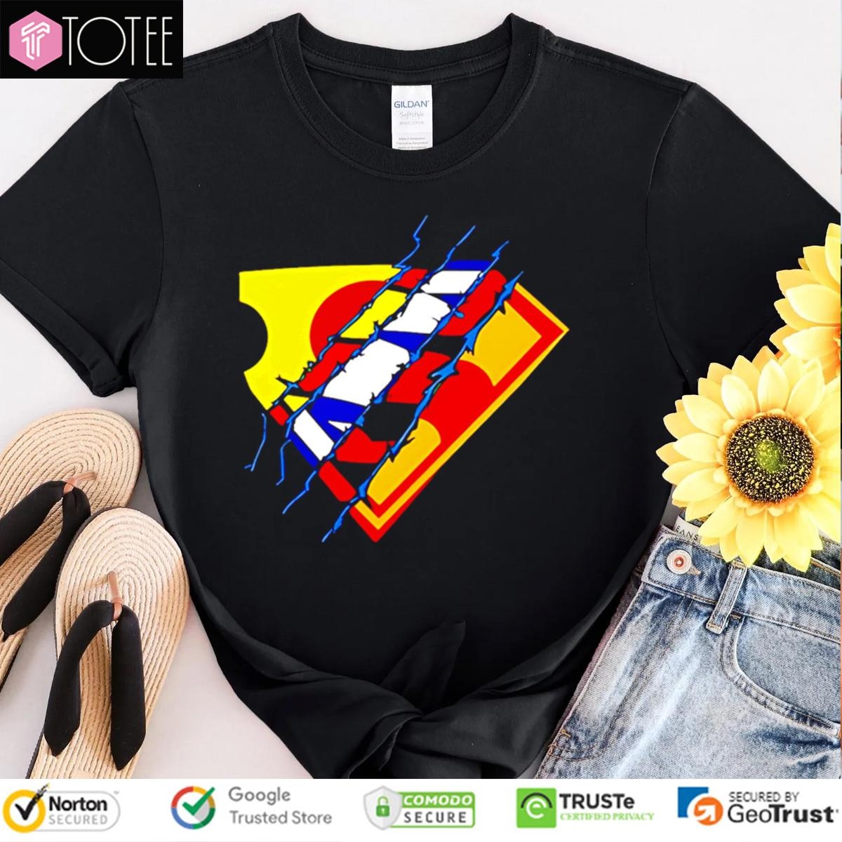 Superman Premiere Logo S-Shield T-shirt
