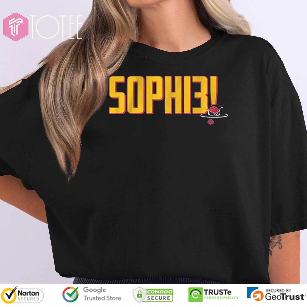 Sophi3 Indiana Fever Sophie Cunningham Indiana Basketball T-shirt