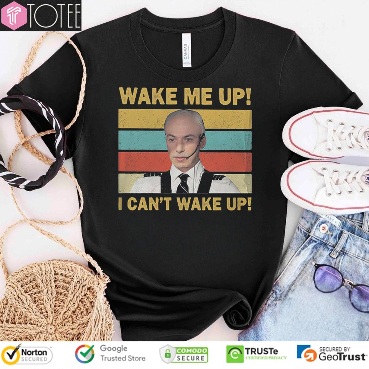 Nathan Fielder Wake Me Up I Cant Wake Up Vintage T-shirt