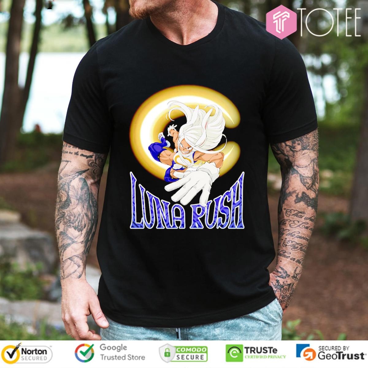 Rumi Usagiyama Rabbit Hero Mirko Luna Rush My Hero Academia T-shirt