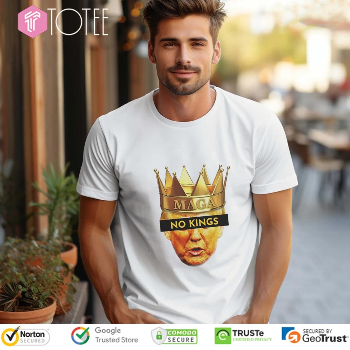 Trump Maga No Kings T-shirt