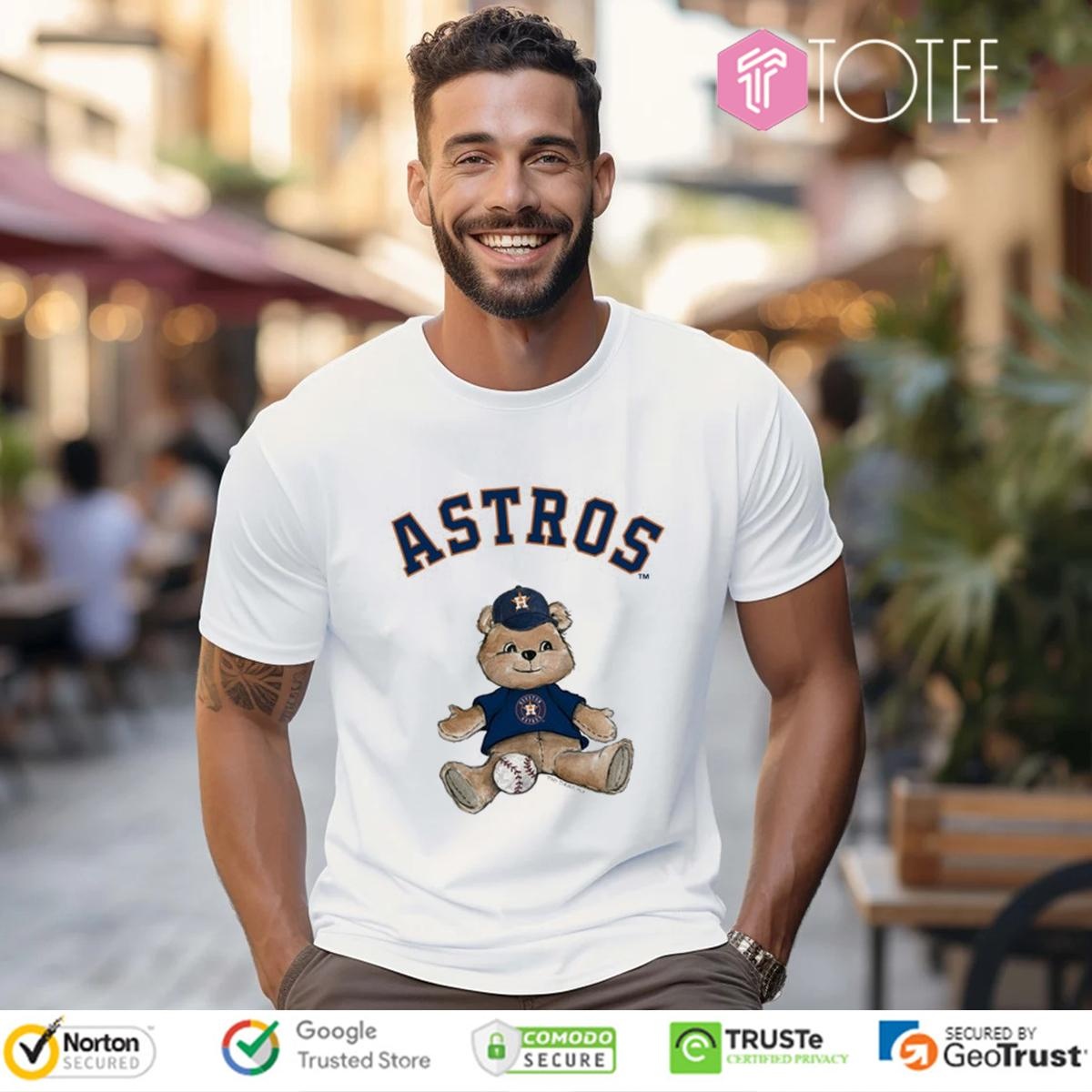 Houston Astros Tiny Turnip Teddy Bear T-shirt