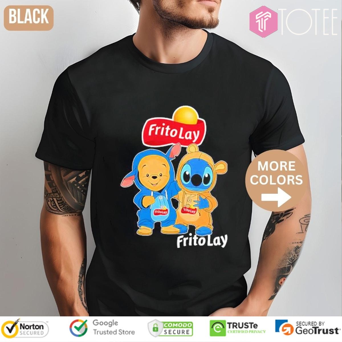 Pooh And Stitch Fritolay T-shirt